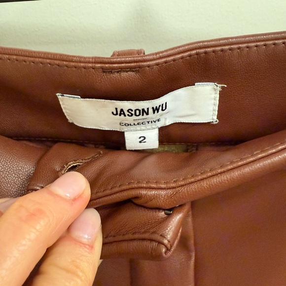 Jason Wu Vegan Leather Pants - Picture 5 of 6